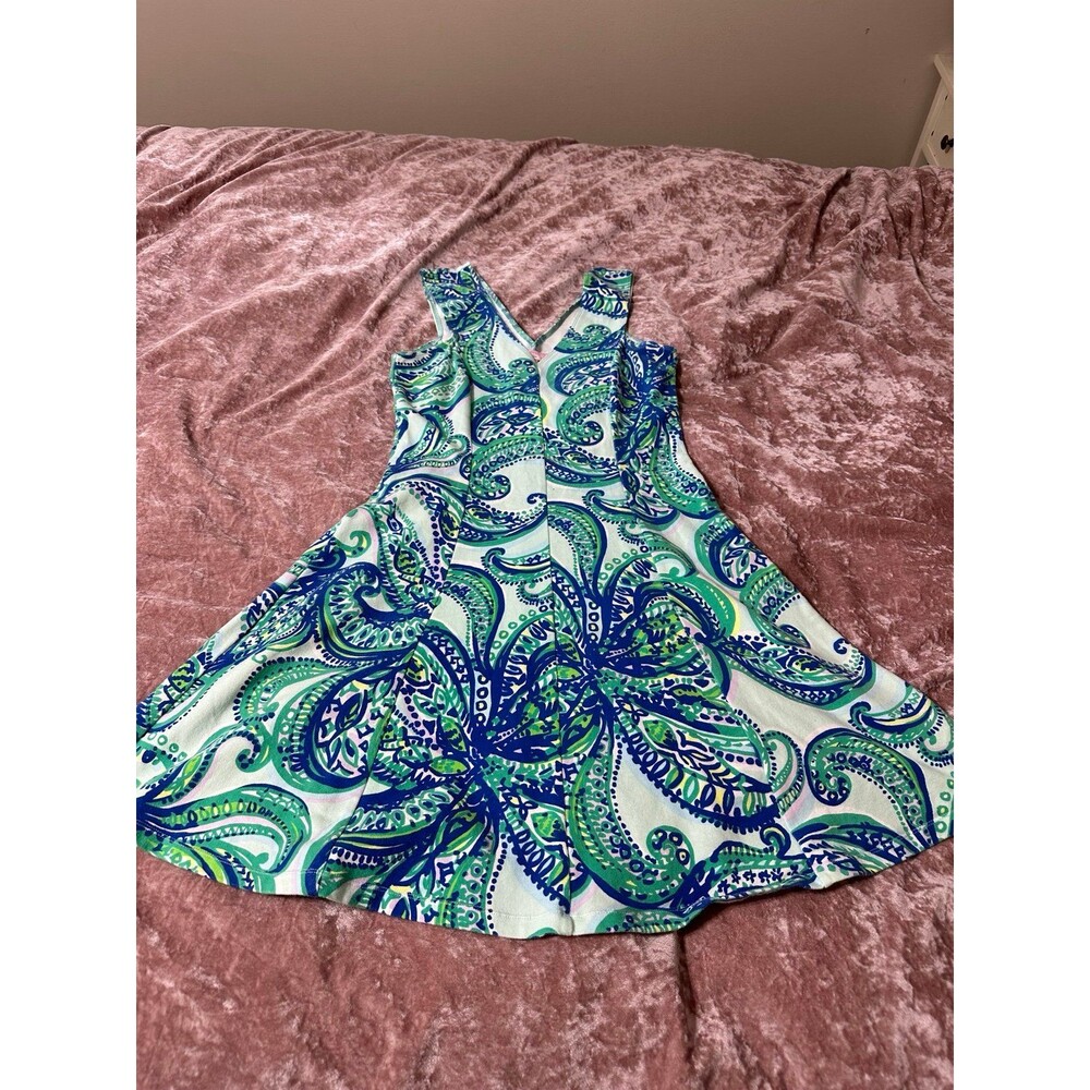 Lilly Pulitzer Dahlia Poolside sleeveless mini dress
